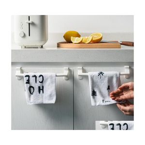 Bathroom Shelves Shees Cabinet Door Towel Rack Plastic Shelf Rag Drop Delivery Home Garden Bath Hardware Dhjl7