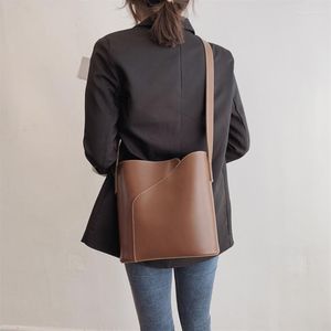 Borse da sera Tote per borsa da donna Borsa a mano in pelle Borsa a tracolla Set 2 pezzi Secchiello per la spesa alla moda Grande Sac A principale composito