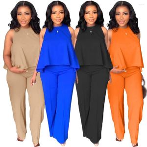 Women's Two Piece Pants Pant Sets Fall Outfits Women 2023 2 Wholesale Woman Clothing