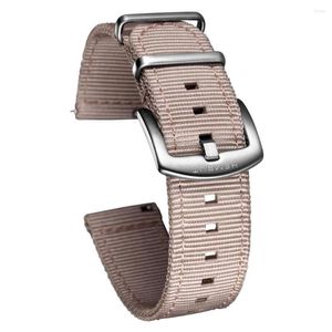 Watch Bands Military Nylon Quick Release Quality Straps And Heavy Duty Brushed Buckle 18mm 20mm 22mm 24mm
