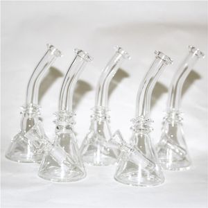 Glass Bongs dab rig Heady Percolator Water Pipe Mini Glass Pipes with wax Quartz nail bowl Smoking Accessories Hookahs