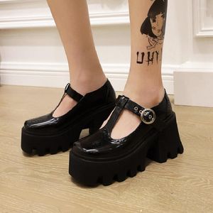 Dress Shoes IPPEUM Lolita Women Japanese Mary Jane Vintage Girls Students JK Uniform High Heel Platform Cosplay