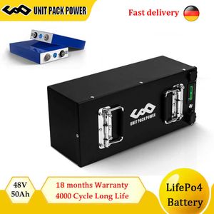 Lifepo4 Pil 48V 50AH Esooter Ebike Alüminyum Kabuk Bataç Paketi 1000W 1500W 1800W Motosiklet Trike Motor Kiti için 4000 Döngü