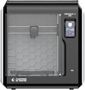 Impressoras FlashForge Adventurer 4 Lite 3D Impressora com extrusora de bico de 0,4 mm 240 ° C; Plataforma de construção de vidro; Placa de nível livre;
