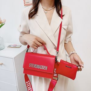 Luxury Designer Handbag High Quality Leather Black Shoulder Crossbody Bag White Red Khaki Green Blue Pink Purses and Handbags C001
