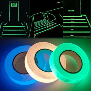 Luminoso 3 Metri Adesivi Decorativi Glow Logo In The Dark Safety Stage Tape Home Party Supplies