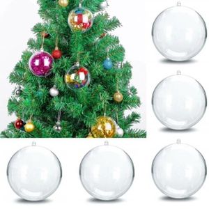 Party Decoration 5-10 cm DIY Christmas High Transparent Balls Cake Ball Plastic Mousse Birthday Accessories Party