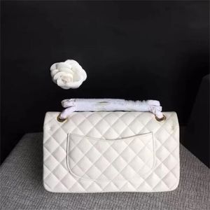 Bolsas de ombro de qualidade de novo espelho Classic 25,5cm Sheepskin Diamond Lattice Bag Designer Mulheres Cadeia Cruz Body Luxusão Designers Bola Chan