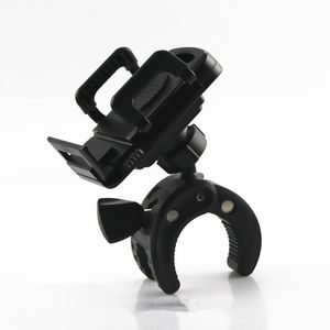 Stroller Parts Accessories Baby Cell Phone Holder 360 Degree Rotate Universal Clamp Pram Wheelchair Aeecssory Mount Bracket Bicycle Stander 230202