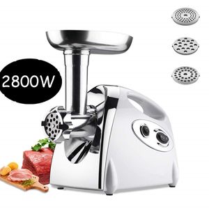 Mötkvarnar Kök Mincer 2800W Electric Home Mince Sausage Stuffer Food Processor Chopper Sonifer 230201