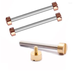 Watch Bands Screw Tube Rod Spring Bar Gold Connecting Screw-In Lug Stem Link Kit For Leather Watchband Strap 16mm 18mm 20mm 22mm