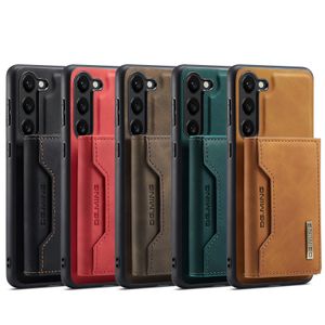 DG.MING 2in1 Wallet Pack Leather Cases For Iphone 15 14 Plus 13 12 11 Pro MAX XR XS 8 7 Iphone15 Card Slot Pocket Holder Stand Pouch Business Mobile Smart Phone Bags