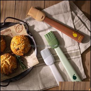 Cooking Utensils Mtifunctional Household Sile Oil Brush High Temperature Resistant Barbecue Kitchen Edible Baking Bbq Tool Drop Deli Dh1J0