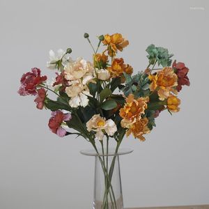Декоративные цветы американский свадебный цветок простой симулятор искусственный фенджу дикий хризантем шелк