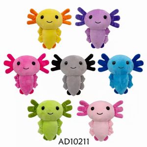 Śliczne pluszowe zwierzę Axolotl Toy Doll Soft Pillow-Toy Ambyystoma Mexicanum Dekoracja dla dzieci zabawki prezentowe