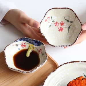 プレート日本のwafeng小さな料理セラミッククリエイティブソーサー酢醤油家庭用風味ディップ