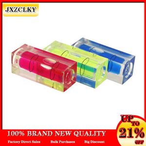 2st mini Square Spirit Level Set Horisontell precision Bubble Green Round Bullseye Scope Measuring Kit