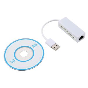 Kable komputerowe Złącza 2.0 do szybkiego Ethernet 10/100 RJ45 Network LAN Adapter Card Dongle 100 MB za darmo / upuszczenie