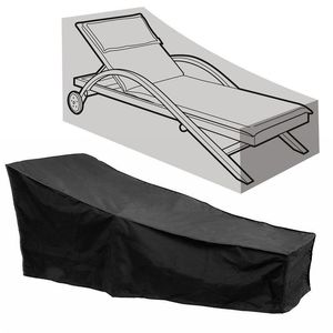 Fodere per sedie Copertura impermeabile Giardino esterno Mobili antipolvere Pieghevole Panno Oxford Lounge Reclinabile Protettivo