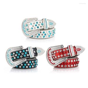 Belts Girls Shiny Belt Luxurious Pin Buckle For Skirt Jeans Wear D5QB