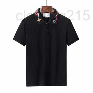 Herren-T-Shirts, Designer-Mode, Herren-T-Shirts, Herren-Polos, lässiges Luxus-T-Shirt, bestickte Oberteile, T-Shirts, Medusa-Baumwolle, Schlangenmuster-Polo-Shirt-Kragen, Polo-Shirts 28B8 16TB