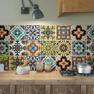 Tapeter kök tapeter vägg membran vattentät självhäftande golv klistermärke papper badrum hem dekoration