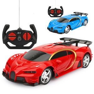 ElectricRC Car 18 1 RC Electric Remote Control Offroad Racing LED -lampor Laddning Modell Boy Outdoor Toys Children Birthday Toy 230202