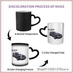 Tassen Celica GT Vier Schwarz Rosa Tasse Kaffee K Glas Tassen Tazas Set Freunde Doppelwandig Grün Berg Kubki Weihnachten