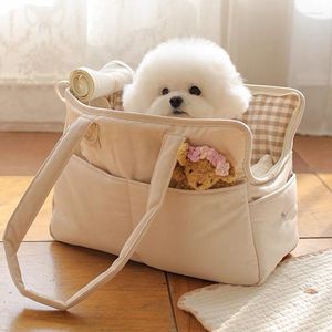 Köpek araba koltuğu, küçük köpekler için evcil çanta köpek taşıyıcısı çanta taşıyıcısı sırt çantası bakımı chihuahua yorkie nakliye