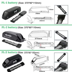 21700 Ebike Battery Panasonic LG 48V 52V 24AH 72V 60V 36V 18650 Polly Bateria Pack för 350W 500W 750W 1000W 1500W 2000W MOTOR
