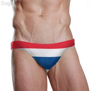 Mäns shorts 2023 Sexig badkort Bikini Flag of Thailand More Country Men Beach Athletic badkläder Briefs Sport