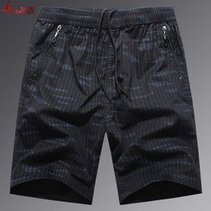 Mäns shorts 100% bomullsherr Summer Tactical Cargo 2022 Ny gymnastik JOGGING Multi-Pocket Casual Short Pants Loose Military Men Y2302