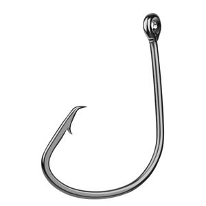 6 Sizes 1#-5 0# 7381 Sport Circle Single Hook High Carbon Steel Barbed Hooks Asian Carp Fishing Gear 200 Pieces Lot255n