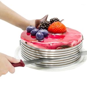 Cake Tools 15-20cm Adjustable Slicer Mold Cutter Ring Round Shape Bread Layered