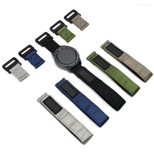 İzle Bantlar Premium Naylon Hookloop Strap 20mm 22mm Sport Band Hızlı Sürüm Bantları Erkekler İçin Aksesuarlar