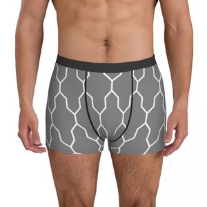 Cuecas optikool padrão nórdico roupas íntimas symetria geométrica machos calcinha imprimindo shorts de boxe macio resumos de plus size 2xlunderpants