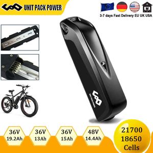 Hailong Ebike Bataryası 48V 36V 19.2AH 14.4AH Lityum 18650 E bisiklet Bafang için Elektrikli Bisiklet Pilleri 250W 350W 500W 750W 1000W