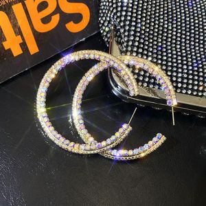 Hoop Earrings Women's Designed For Fashion Jewelry Pearl Rhinestone Quality & Huggie