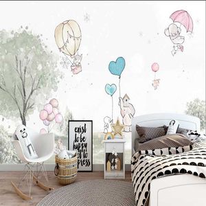 Bakgrundsbilder Milofi 3D Custom Wallpaper Animal Balloon Paradise