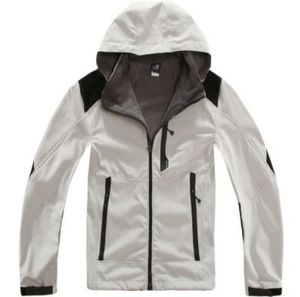 Roupas masculinas jaquetas plus size softshell velo hoodies jaquetas casacos moda casual à prova de vento rosto de esqui casacos quentes preto branco
