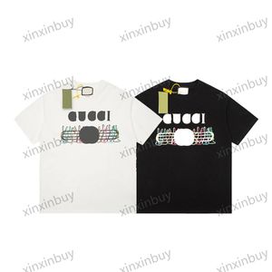 Xinxinbuy Men designer camiseta camiseta