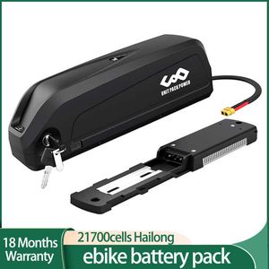 21700 batterie eBike Hailong 48V 20Ah 52V 19.2Ah 36V 28.8Ah Batteries de vélo électrique pour moteur Bafang 1000W 750W 500W 350W 250W