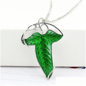 Pins Broschen Beautifly Accessoires Lord Of Therings Een Green Leaf Pins Anhänger Brosche Modeschmuck Weihnachten Drop Lieferung Dhhoi