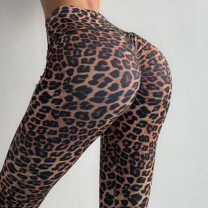Calças ativas mulheres esportam leggings sexy impressão alta cintura push up gym atlético de ioga fitness feminina