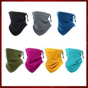 MZZ143 Winter Fleece Motorcycle Face Mask Riding Moto Scarf Balaclava Neck Warmer Gaiter Ski Windproof Motorbike Motocross Bandana Men