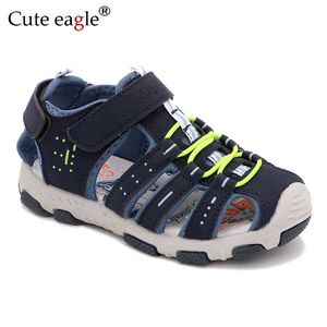 Boys and sandals Brand children summer School sports shoes New Children's Summer Beach Sandals Girls 25 to size 36 0202