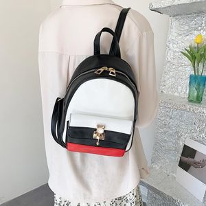 Evening Bags Luxury Backpack Purse For Women Ladies Brown Crossbody Bag Fashion Travel Rucksack School Book Girl B334Evening