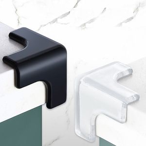 Cuscini per bordi angolari 10 pz / lotto Gomma trasparente a forma di L Sicurezza per bambini Protezione in silicone Bambini Soft Clear Table Desk Guards 230203