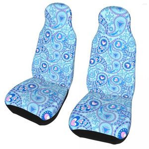 Car Seat Covers Paisley Universal Cover Protector Interior Accessories Geometric Abstraction Style