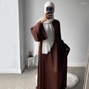 Этническая одежда с длинным рукавом халат мусульманская женщина молитвенная одежда Jilbab abaya на ближневосточном Дубае модные элегантные вечеринки платья Исламские